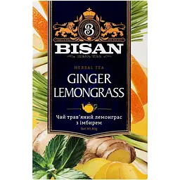 Чай трав'яний Bisan Ginger Lemongrass 80 г - мініатюра 2