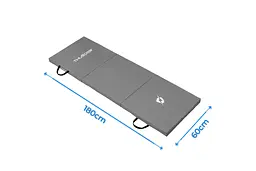 Матрац гімнастичний THUNDER MG-02, 180 х 60 х 5 см, сірий (MG-02-GREY) - мініатюра 6