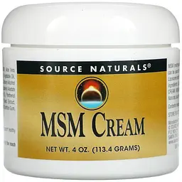 Крем з ліпосомами МСМ Source Naturals MSM Cream 113.4 г