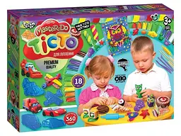 Тісто для ліплення Master Do, Danko Toys, 15 кольорів