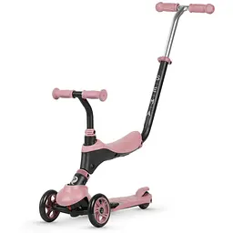 Самокат триколісний дитячий 5 в 1 Sema Pink