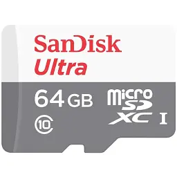 Карта пам'яті SanDisk Ultra 64Gb class 10 SDSQUNR-064G-GN3MN