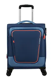 Валіза American Tourister PULSONIC COMBAT NAVY 55x40x23(26) 55 См MD6*41001