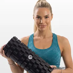 Масажний ролик EasyFit Grid Roller EPP 33 см - мініатюра 8