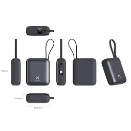 Батарея універсальна Vinga 10000 mAh 35W Display Cable (VPBB1035C) - мініатюра 6