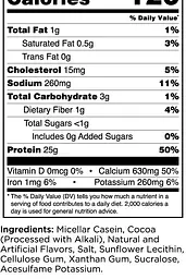Протеїн Rule 1 R1 Casein Шоколад 884 г - мініатюра 2