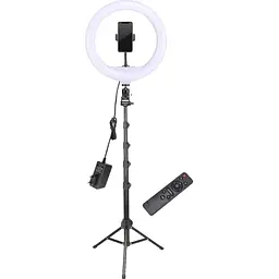 Тримач з кільцевим освітленням Bluetooth 12" YQ-320A light set (Kit2) 170cm Stand, Plug Powered