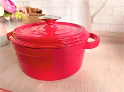 Каструля чавунна O.M.S. Collection 3165-24 3,6л Red - мініатюра 2