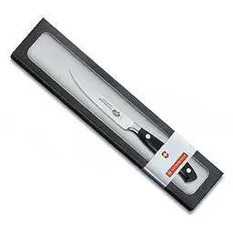 Кухонний ніж Victorinox Grand Maitre Steak лезо 12см з чорн. ручкою у подар.упак. - мініатюра 3