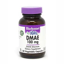 Натуральная добавка Bluebonnet Nutrition DMAE 100 mg, 50 вегакапсул