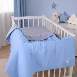 Дитяча постільна білизна MIRSON LITTLE KIDS Poplin Edition Bobby the Sheep та Gerwin 110х160см (2200013086444) - мініатюра 9