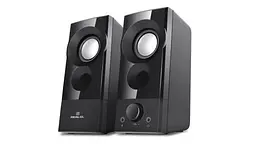 Колонки 2.0 S-90 Black, 2 x 3 Вт REAL-EL teh0021013