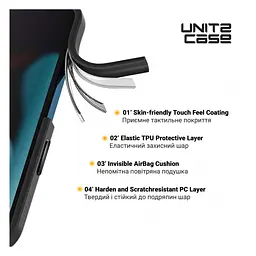 Чохол до мобільного телефона Armorstandart UNIT2 Apple iPhone 14 Black (ARM69937) - мініатюра 3