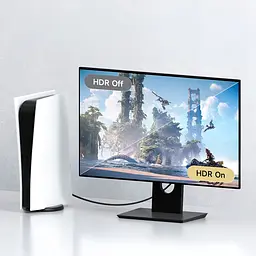 Кабель Xiaomi HAGiBiS HDMI - HDMI 2.1 48Gbps High Speed 8K/60Hz 4K/240Hz 2K/360Hz (HM06) 1m - мініатюра 5