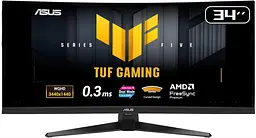 Монітор 34" ASUS TUF Gaming VG34WQ5A Curved Dual Mode (90LM0CP1-B01171) 3440x1440 (Ultra-Wide 2K) VA 200/400 Hz