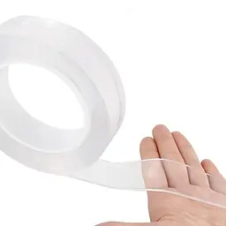 Багаторазова кріпильна клейка стрічка Ivy Grip Tape 2 м двостороння силіконова стрічка з гелевого матеріалу - мініатюра 2