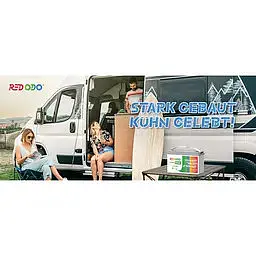 Акумулятор стаціонарний Redodo LiFePO4 (+/-) 100Ah 12V літій-полімерний клема під болт - мініатюра 5