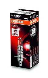 Автолампа галогенна Osram Super + 30% H1 55W 12V 1 шт (64150 SUP)