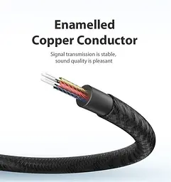 Аудіо-кабель Vention Audio 3.5 mm M - 3.5 mm F, 2m, Black (BHBBH) - мініатюра 9
