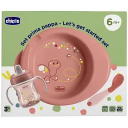 Набір дитячого посуду Chicco Set Prima Pappa 6м+ рожевий (16200.15) - мініатюра 7