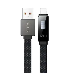 Кабель McDodo LED Display Lightning Data Cable 3A 1.2m Black