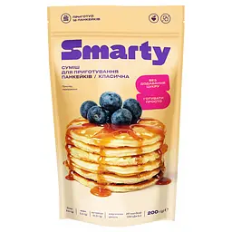 Суміш для приготування панкейків Smarty класична 200 г - мініатюра 3