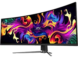 Монітор MSI MPG 491CQP QD-OLED Black - мініатюра 2