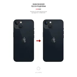 Плівка захисна Armorstandart back side Apple iPhone 13 Carbone Transparent (ARM61068) - миниатюра 3