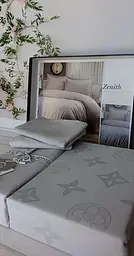 Постільна білизна Zenith Grey Жаккард Romeo Home pbe0051791 - мініатюра 2