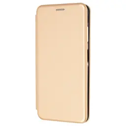 Чехол-книжка для Samsung Galaxy A06 (A065), G-Case, золотой, кожаный чехол-книжка из экокожи (PU) и TPU, с магнитом, с подставкой и вместительным кардхолдером, противоударный, защита всего корпуса, ArmorStandart (ARM80728)