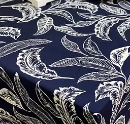 Скатертина Ecotton DUCK 170х220 см водовідштовхувальна синя 2894-25 Blue (23539)