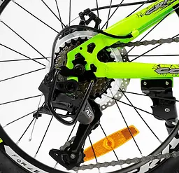 Дитячий спортивний велосипед 20'' CR-20630 Corso CRANK, сталева рама, обладнання LTWOO-A2, 7 швидкостей, зібраний на 75% - мініатюра 6