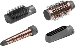 Фен-щітка BaByliss 1000Вт, 2 режими, іоніз-я, хол. обдув, кераміка, сірий - мініатюра 6
