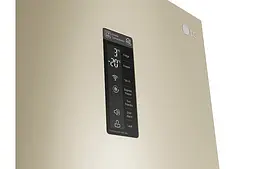 Холодильник LG GW-B499SEFZ 2 м 360 л А ++ Total No Frost лінійний компресор зовнішній дисплей бежевий - мініатюра 4