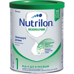 Уцінка. Суха молочна суміш Nutrilon Кисломолочний 1 400 г 