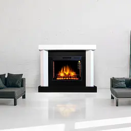 Камінокомплект ArtiFlame YUKON AF28S БІЛИЙ Б'ЯНКО (зі звуком) - мініатюра 6
