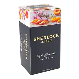Уцінка. Чай чорний Sherlock Secrets Spring Feeling 39.6 г (22 шт x 1.8 г)  - мініатюра 2