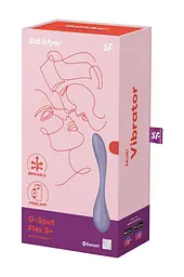 Вібратор для точки G Satisfyer G-Spot Flex 5+ 23 см бузковий - мініатюра 7