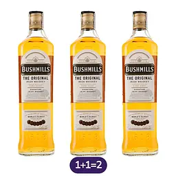 Віскі Bushmills Original 40% 2.1 л (0.7 л x 3 шт.)