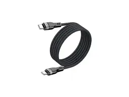 Кабель Acefast C11-03 USB Type-C to USB Type-C 1.2m Black (6974316280217) - мініатюра 2
