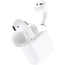 Bluetooth Стерео Гарнітура Borofone BW34, BT5.3, 30mAh, 200mAh, 4h, Білий