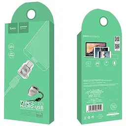 Перехідник Hoco Micro USB для Type-c UA8 - мініатюра 2