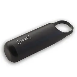 Металева капсула для Ledger Nano S / Nano S Plus, чохол для криптогаманця Чорний (LNSCC)