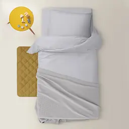Плед-покривало Cosas Greek Waffle Smoky вафельне 75х95 см (Blanket_36Smoky_GreekWaffle_75x95) - мініатюра 2