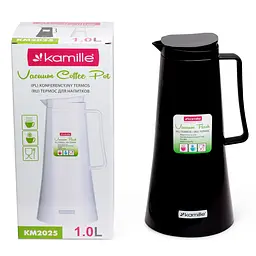Термос конференційний Kamille KM-2025 1л білий - мініатюра 6