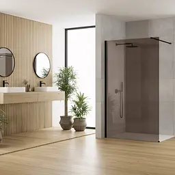 Душова стінка Rea Flexi 120x195 brown black KPL-K99170 - мініатюра 2