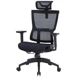 Крісло офісне Officepro Atlas OC630-B-B-B Black (OC630-B-B-B) - мініатюра 4