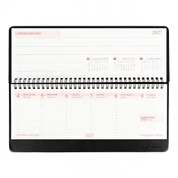 Планінг-щотижневик настільний Leo Planner 2027 Persona 30х14 см 128 сторінок чорний (252742) - мініатюра 9