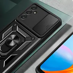Панель BeCover Military для Samsung Galaxy A14 4G SM-A145/A14 5G SM-A146 Black (709145) - мініатюра 4