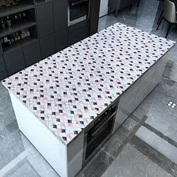 Самоклеюча плівка Sticker Wall 0.45х10м х 0.07мм Рожева мозаїка SW-00001233 - мініатюра 5